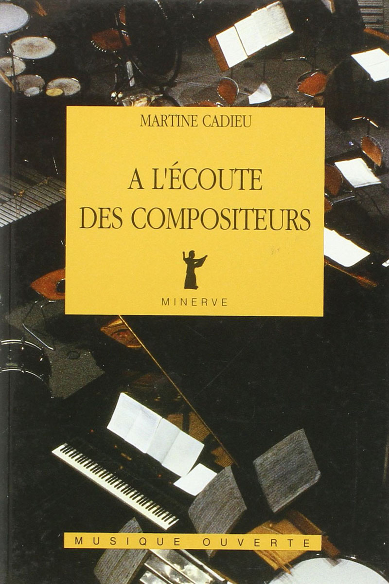 Couverture de À l'écoute des compositeurs