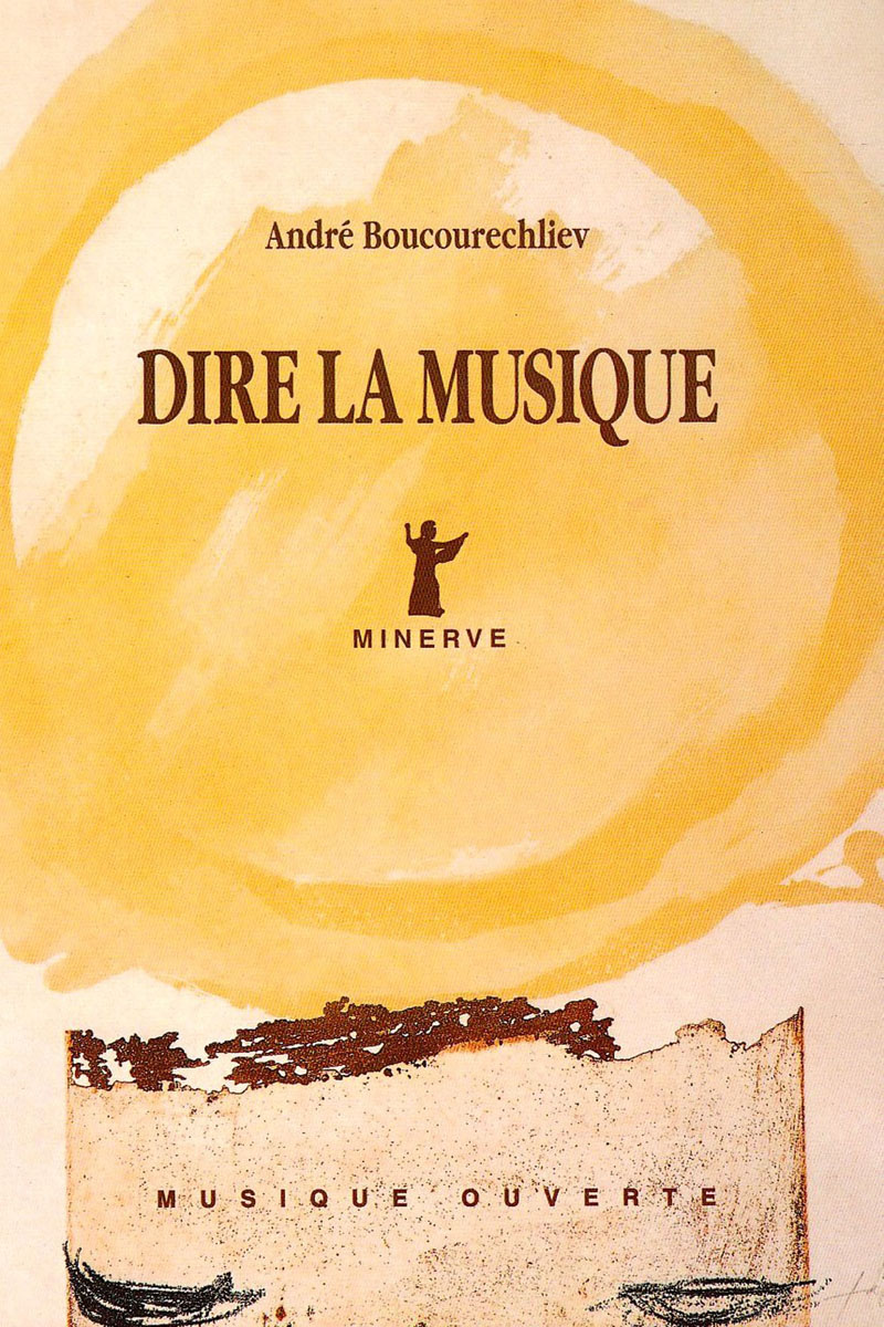Couverture de Dire la musique