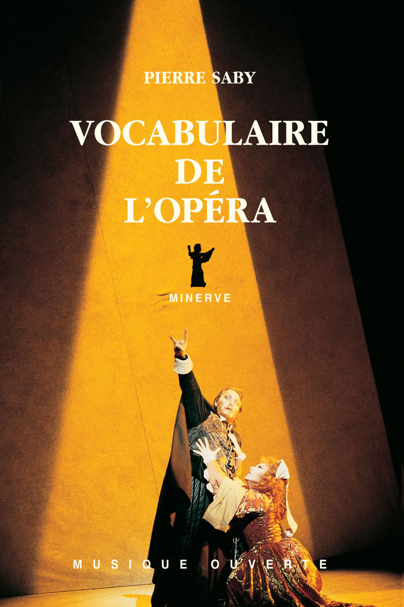 Couverture de Vocabulaire de l'opéra